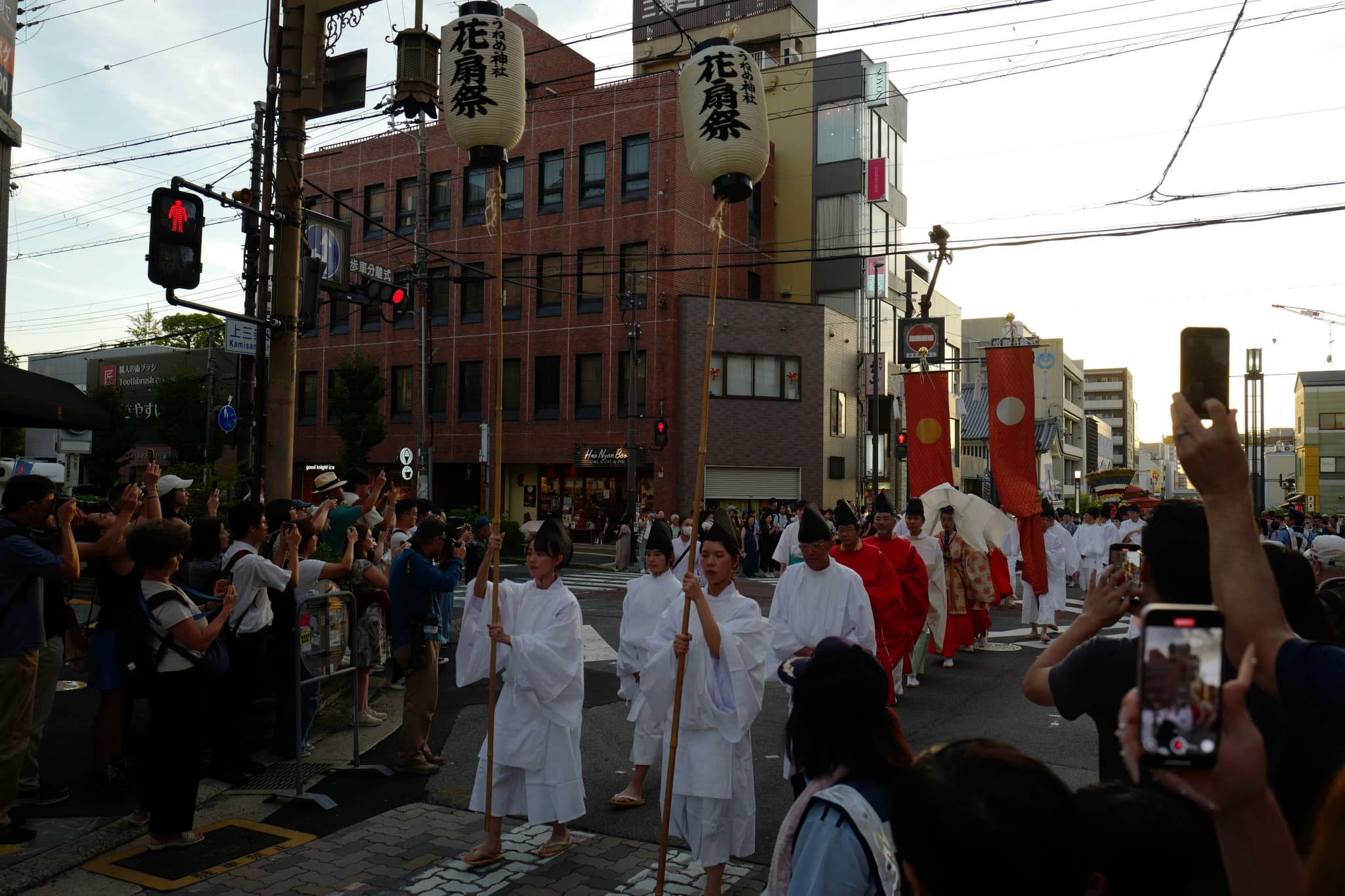 采女祭之花扇奉纳巡游